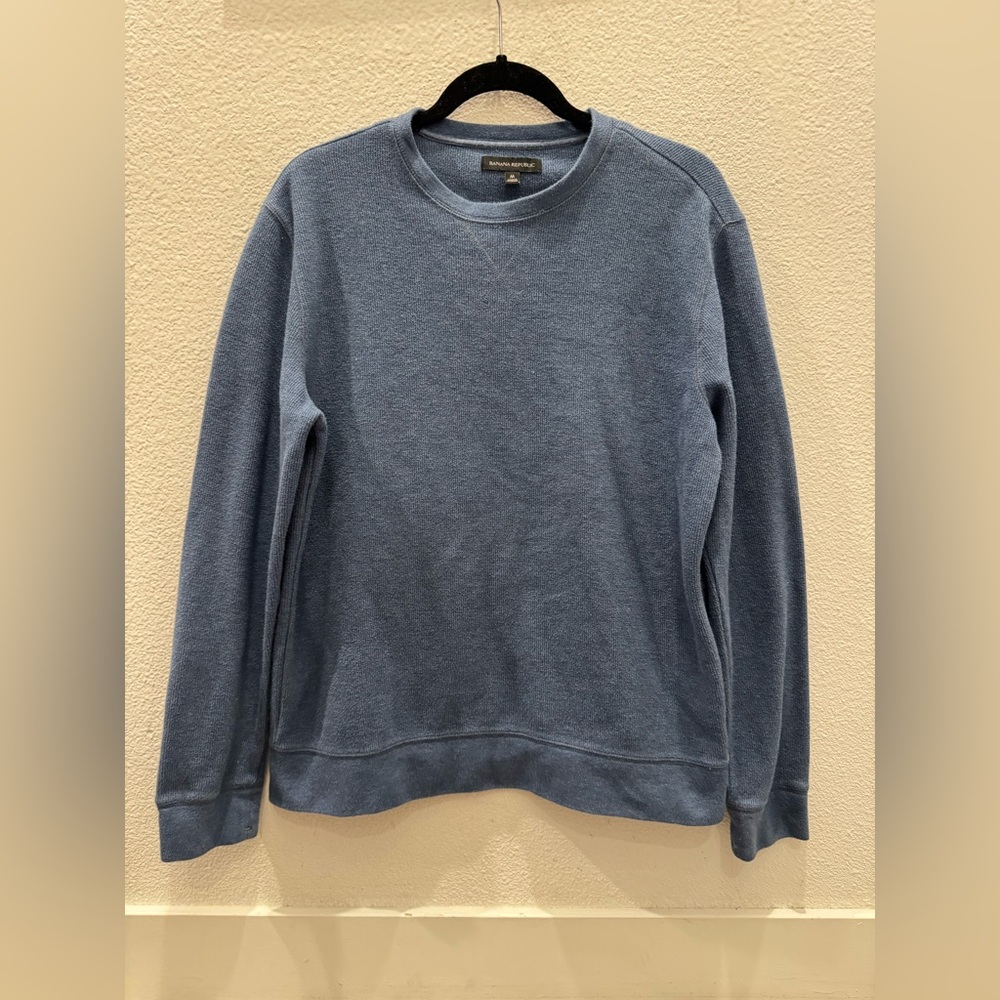 Banana Republic Long-sleeve textured sweater-tee